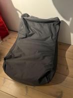 zitzak donker grijs/antraciet Lebel, Huis en Inrichting, Ophalen, Gebruikt, Grijs, Zitzak