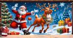 Oersterk decordoek kerst winter 4 mtr breed lees advertentie, Ophalen of Verzenden