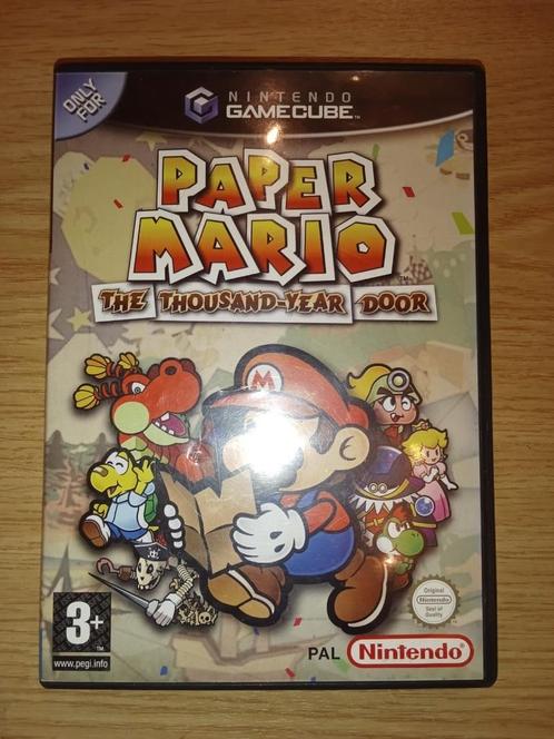 Paper Mario - The Thousand-Year Door, Spelcomputers en Games, Games | Nintendo GameCube, Zo goed als nieuw, Role Playing Game (Rpg)