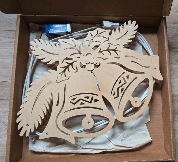 Ratags kerst klokken Raamverlichting elektrische verlichting, Diversen, Kerst, Gebruikt, Ophalen of Verzenden