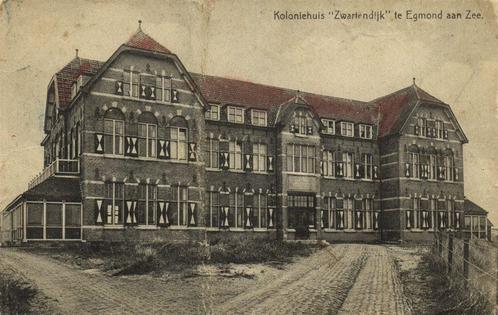 Koloniehuis Zwartendijk te Egmond aan Zee. - B-keus - ongelo, Verzamelen, Ansichtkaarten | Nederland, Ongelopen, Noord-Holland