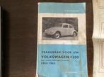Volkswagen 1200 Vraagbaak, Ophalen of Verzenden
