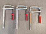 3 zware lijmklemmen bessey, Doe-het-zelf en Verbouw, Gereedschap | Handgereedschap, Ophalen of Verzenden, Zo goed als nieuw
