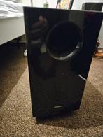 Onkyo SKW-358 Subwoofer - Krachtige Bass!, Gebruikt, Subwoofer, 120 watt of meer, Ophalen