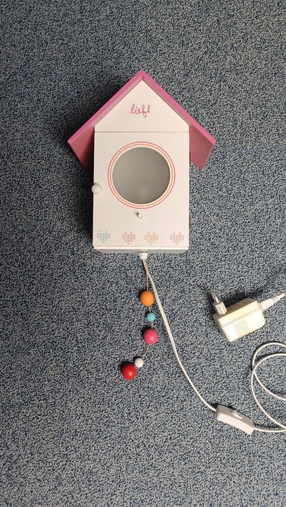 Lief wandlamp, vogelhuisje, Kinderen en Baby's, Kinderkamer | Inrichting en Decoratie, Gebruikt, Lamp, Ophalen of Verzenden