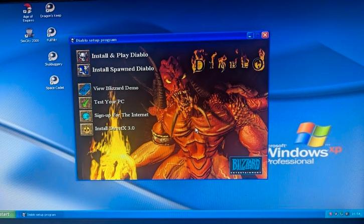 Retro Game PC, Computers en Software, Vintage Computers, Ophalen