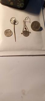 ZILVER Sieraden Set met Munten, Ophalen of Verzenden, Zilver, Zilver