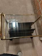 Mini tafel glas, Ophalen, 50 tot 100 cm, Minder dan 50 cm, Rechthoekig