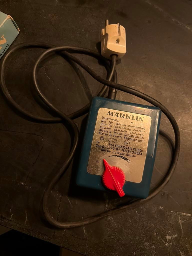 Märklin Transformator 6413 - Wisselstroom, Gebruikt, Ophalen of Verzenden, Analoog, Märklin