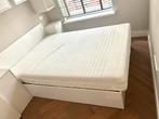 (140x200cm) Hybrid mattress, firm/white, Queen, Huis en Inrichting, Slaapkamer | Bedden, Wit, Tweepersoons, Zo goed als nieuw