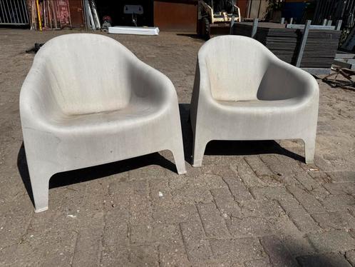 Tuinstoelen Skarpö - 2 stuks, Tuin en Terras, Tuinstoelen, Gebruikt, Kunststof, Ophalen