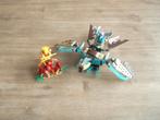 lego legends of chima 70141 vardy's ice vulture glider, Ophalen of Verzenden, Gebruikt, Complete set, Lego