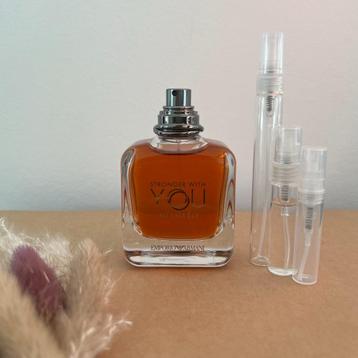 Armani Stronger With You Intensely Sample - Snel Geleverd beschikbaar voor biedingen