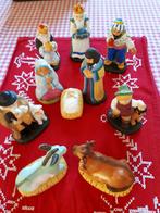 Kerstgroep 10 delig aardewerk nieuw, Diversen, Kerst, Ophalen of Verzenden, Nieuw