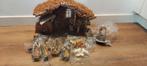 Kerststal met poppetjes - Compleet, Ophalen, Overige materialen, Minder dan 25 cm