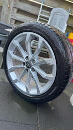 Originele Audi RS velgen met Pirelli winterbanden, Auto-onderdelen, Banden en Velgen, 18 inch, 245 mm, Banden en Velgen, Personenwagen