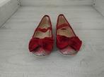 H en M rode glitter ballerinas maat 28, Gebruikt, Meisje, H&M, Schoenen