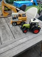 Bruder Claas trekker + Liebherr kraan, Ophalen, Gebruikt