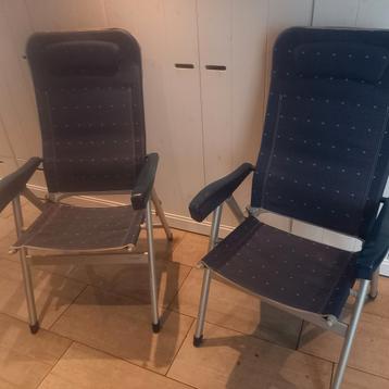 2 Westfield Campingstoelen - Blauw beschikbaar voor biedingen