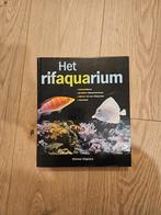 Boek het rifaquarium voor zeeaquarium, Dieren en Toebehoren, Vissen | Aquaria en Toebehoren, Ophalen of Verzenden, Zo goed als nieuw