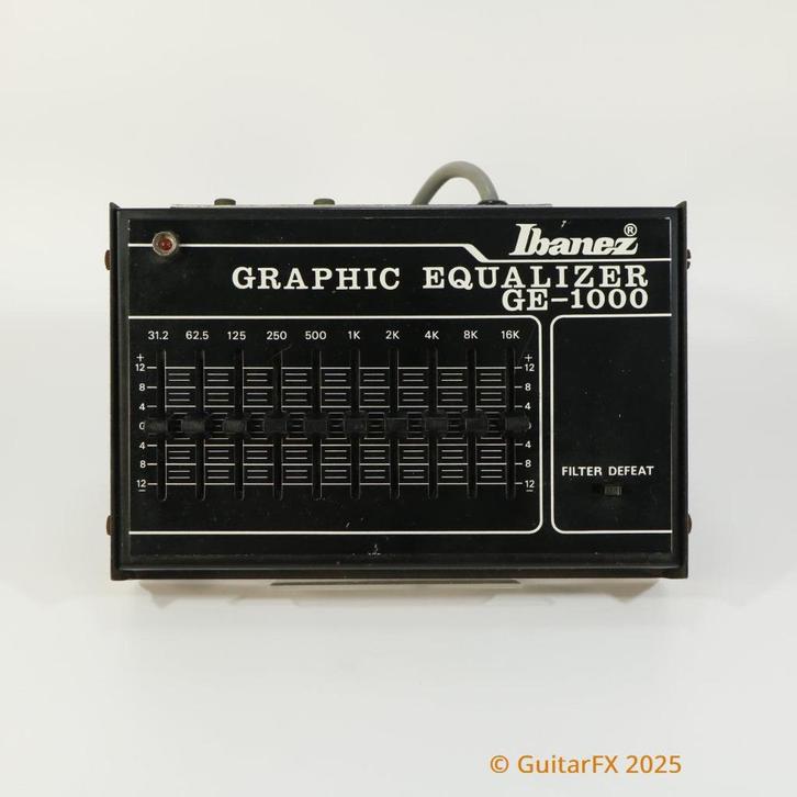 Ibanez GE-1000 Graphic Equalizer (Vintage, Made in Japan, 22, Muziek en Instrumenten, Effecten, Equalizer, Ophalen of Verzenden
