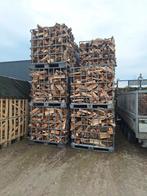 Haardhout mix eiken/berk te koop, 6 m³ of meer, Ophalen of Verzenden, Eikenhout, Blokken