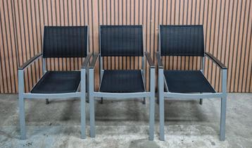 32 x Terrasstoelen metaal terras bistro horeca stoelen cafe beschikbaar voor biedingen