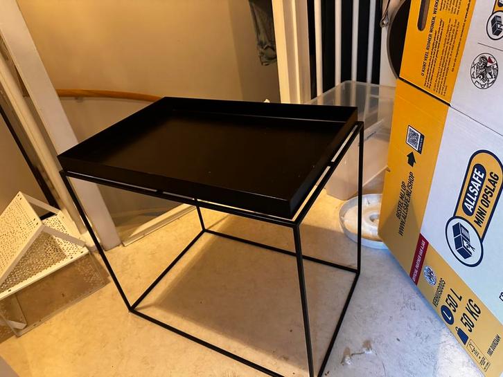 Hay tray salontafel, Huis en Inrichting, Tafels | Salontafels, Gebruikt, 50 tot 75 cm, 50 tot 100 cm, Minder dan 50 cm, Rechthoekig