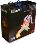 Bblocks bouwplankjes gekleurd 100 stuks, Kinderen en Baby's, Speelgoed | Houten speelgoed, Nieuw, Ophalen of Verzenden, Brandunit