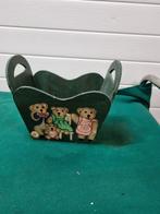 -	bestek bakje vintage brocant, Verzamelen, Retro, Ophalen of Verzenden