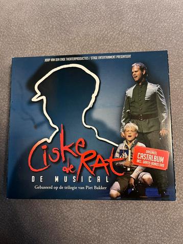 CD + DVD - Ciske de Rat de Musical Cast Album 2007 beschikbaar voor biedingen