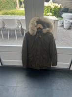 Woolrich jas donkergroen maat l (40), Kleding | Dames, Jassen | Winter, Maat 38/40 (M), Ophalen of Verzenden, Zo goed als nieuw