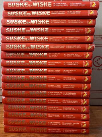 17 hardcover Suske en Wiske boeken
