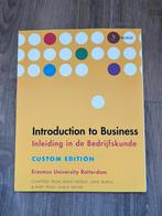 Introduction to business custom edition erasmus, Ophalen of Verzenden, Zo goed als nieuw, Economie en Marketing, Erasmus University Rotterdam