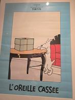 Zeldzame Kuifje - Het Gebroken Oor Poster, Ophalen of Verzenden