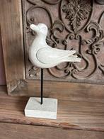 Houten vogel op standaard, Ophalen of Verzenden, Zo goed als nieuw