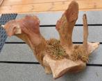 Houtsculptuur met decoraties, Ophalen of Verzenden, Zo goed als nieuw