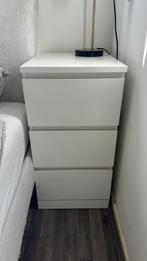 IKEA MALM ladekast – 3 lades – wit – 40x78 cm, Ophalen, Zo goed als nieuw, 45 tot 65 cm, 70 cm of meer