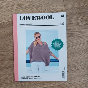 Lovewool lente / zomer collectie breiboek beschikbaar voor biedingen