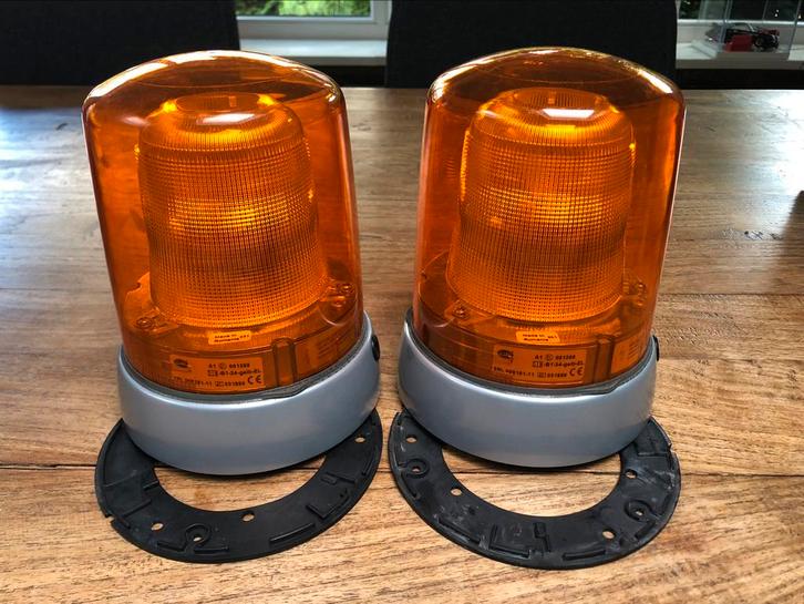 Hella KLX 7000 flitslampen , zwaailicht zwaailamp 24volt, Auto-onderdelen, Vrachtwagen-onderdelen, Overige merken, Verlichting