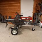 Houtkloofmachine te huur - JVN, Tuin en Terras, Kloofmachines, Benzine, Gebruikt, Liggend, Ophalen of Verzenden