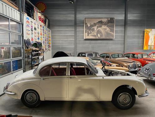 Jaguar MK2 MKII 1968 + Volvo P1800, Auto's, Jaguar, Particulier, Overige modellen, Benzine, Sedan, Handgeschakeld, Wit, Overige kleuren