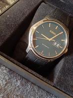 Ebel classic Hexagon automaat, Overige merken, Leer, Staal, Polshorloge