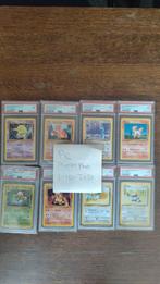 Pokemon kaarten 1999 Base 1st edition Dutch PSA 9, Ophalen of Verzenden, Zo goed als nieuw, Losse kaart, Foil