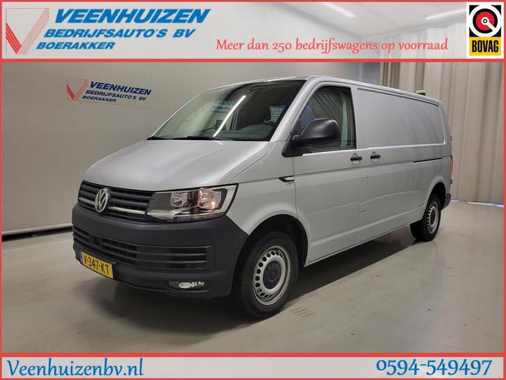 Volkswagen Transporter 2.0TSI 150pk L2/H1 2X Schuifdeur Benz, Auto's, Bestelauto's, Bedrijf, Te koop, Achteruitrijcamera, Airbags