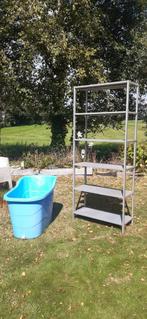 stalen legkast, Huis en Inrichting, Ophalen, Met plank(en), 200 cm of meer, Stalen kast