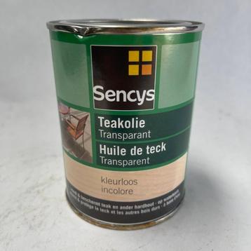Sencys Teakolie Transparant Kleurloos 500ml beschikbaar voor biedingen