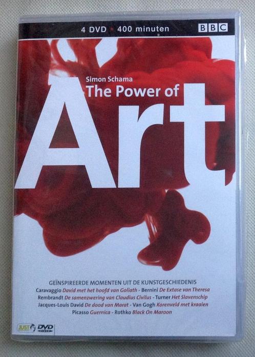 BBC The Power Of Art (4DVD) Simon Schama, Cd's en Dvd's, Dvd's | Documentaire en Educatief, Nieuw in verpakking, Oorlog of Misdaad