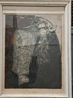 Zeer fraaie ets gesigneerd en ingelijst, Ophalen of Verzenden