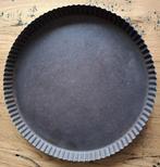 Oude Franse ronde doorleefde taartvorm/ bakvorm 5, Antiek en Kunst, Curiosa en Brocante, Ophalen of Verzenden